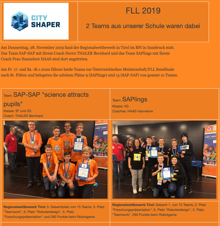 FLL 2019